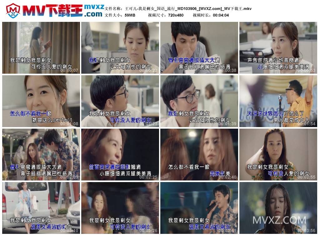 王可儿-我是剩女_国语_流行_MD103906